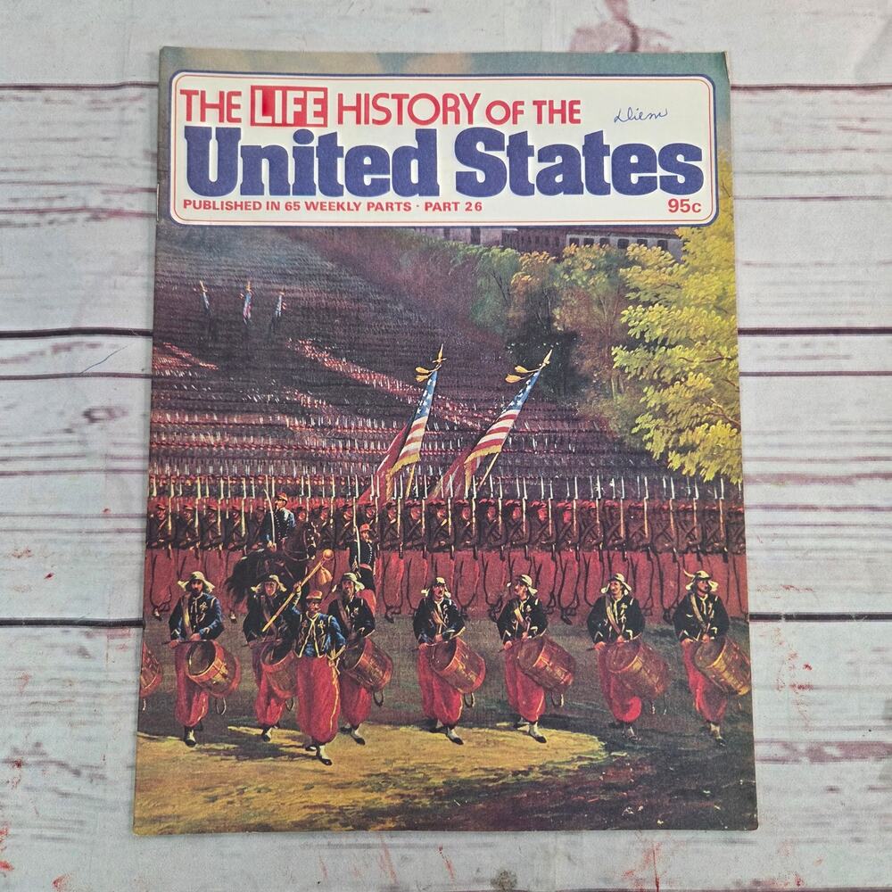 1973 The Life History Of The United States Part 26 Vintage Magazine Booklet